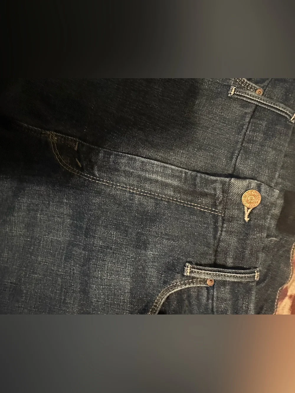 Mother jeans the looker crop in switch it up High-Rise Women's Jeans 32 - Picture 6 of 14